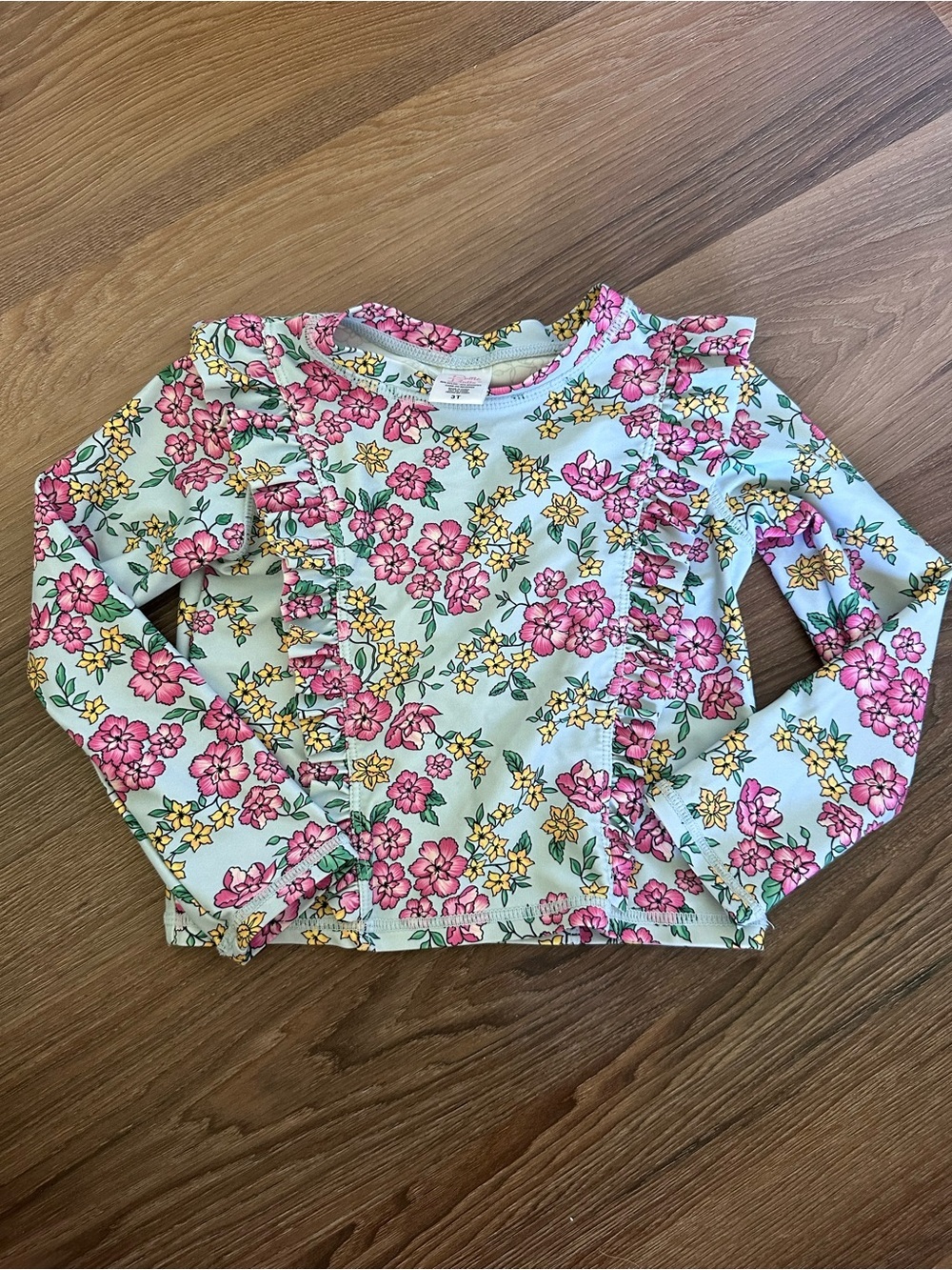 Ruffle Butts - Swim Top 3T